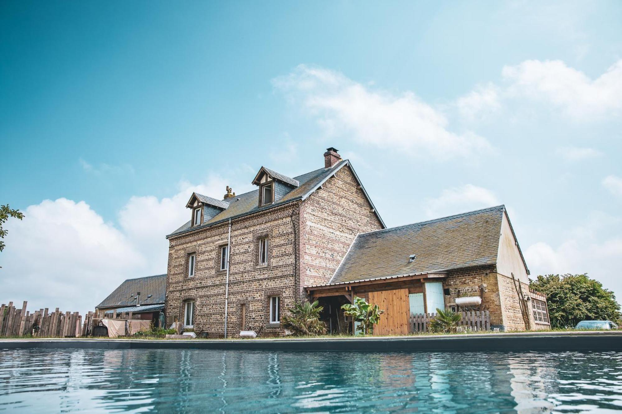 Octeville-sur-Mer Ecolodge Entre Mer & Campagne - Maison Et Chambres D'Hotes - Le Havre Honfleur Etretat מראה חיצוני תמונה