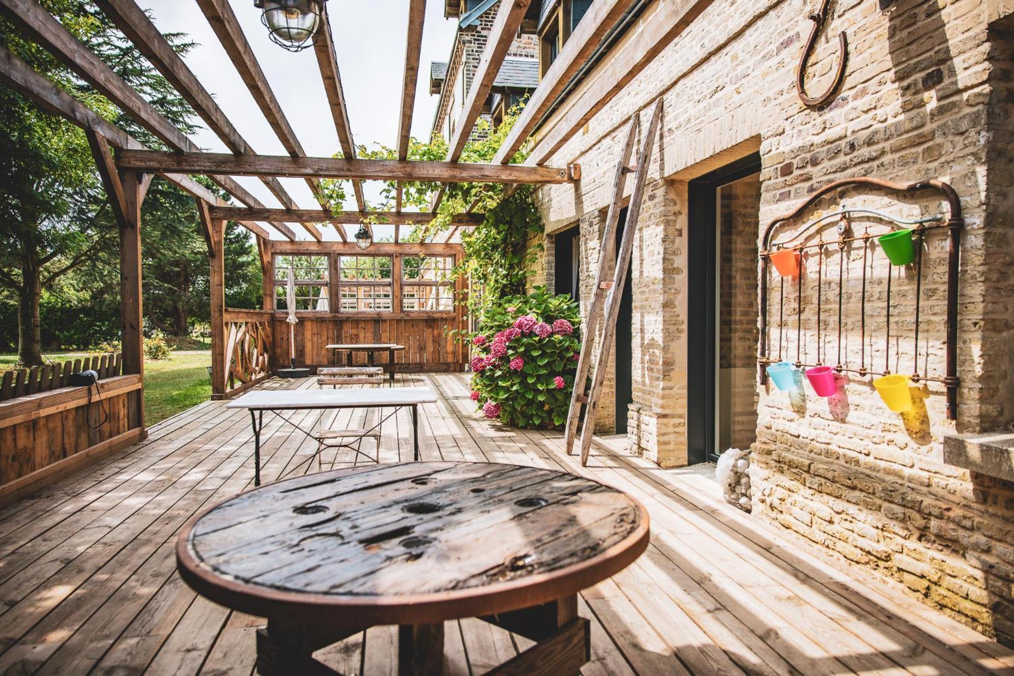 Octeville-sur-Mer Ecolodge Entre Mer & Campagne - Maison Et Chambres D'Hotes - Le Havre Honfleur Etretat מראה חיצוני תמונה