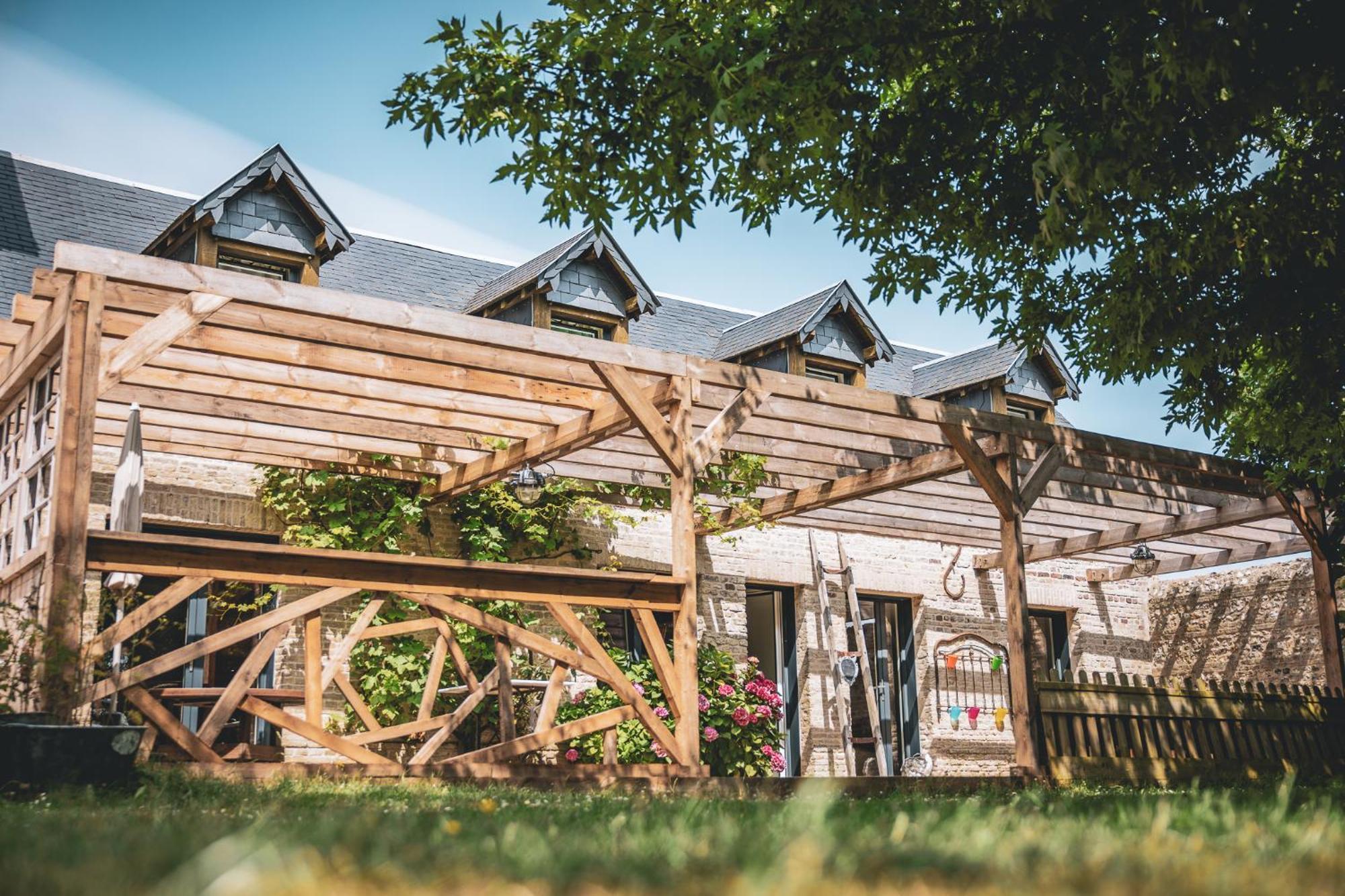 Octeville-sur-Mer Ecolodge Entre Mer & Campagne - Maison Et Chambres D'Hotes - Le Havre Honfleur Etretat מראה חיצוני תמונה
